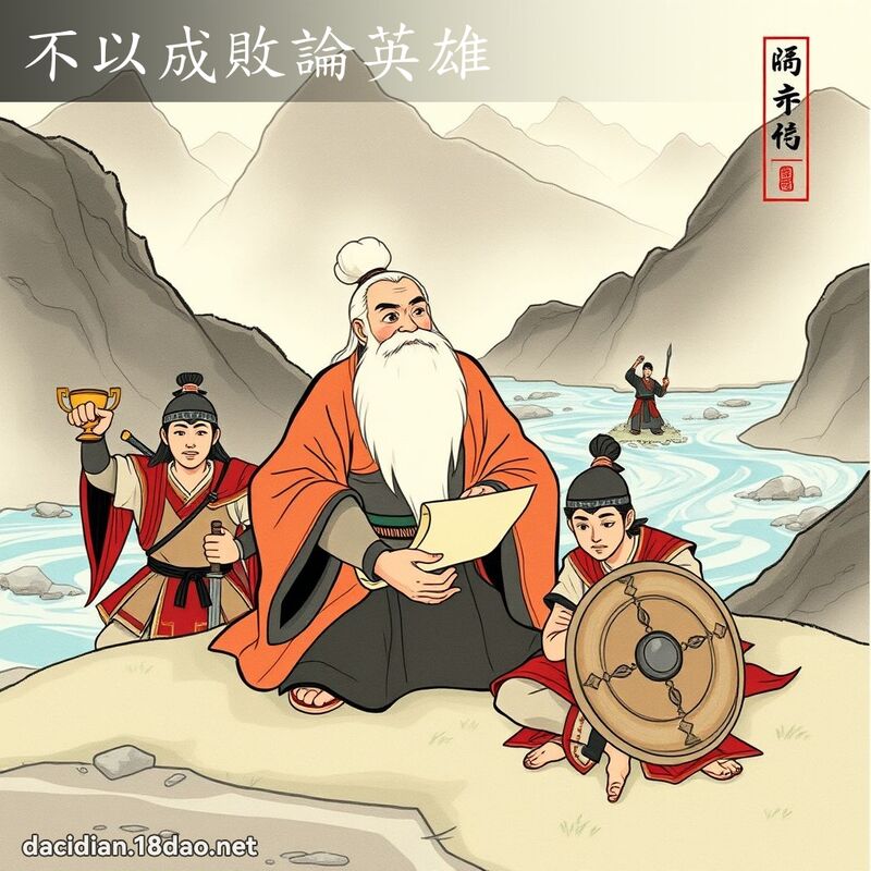 不以成败论英雄 配图