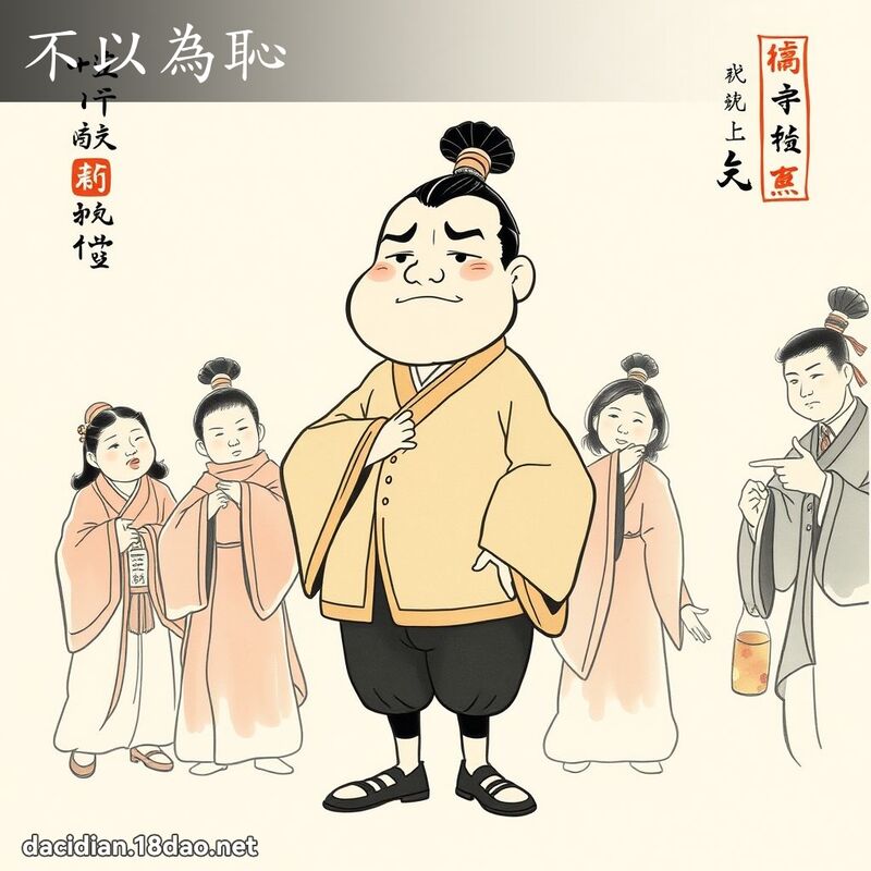 不以为耻 配图
