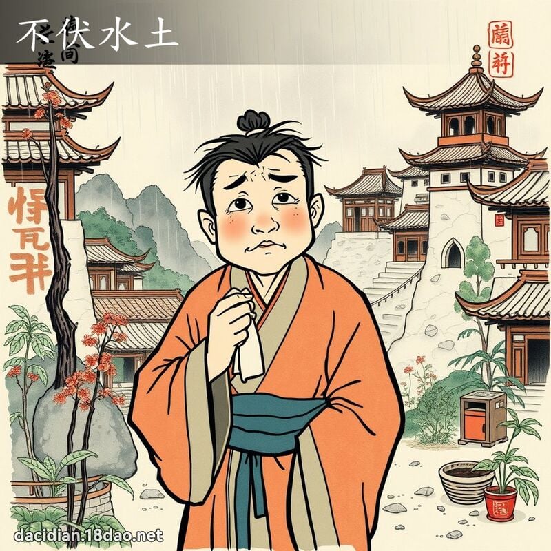 不伏水土 配图