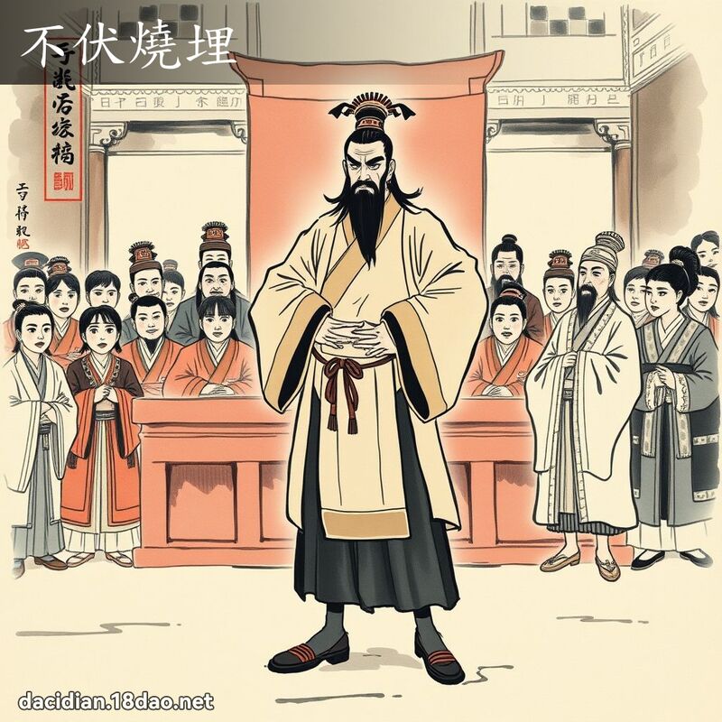 不伏烧埋 配图