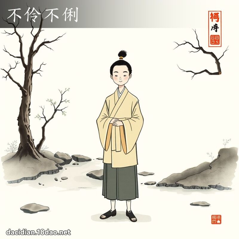 不伶不俐 配图