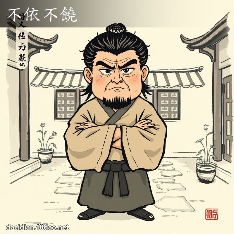 不依不饶 配图