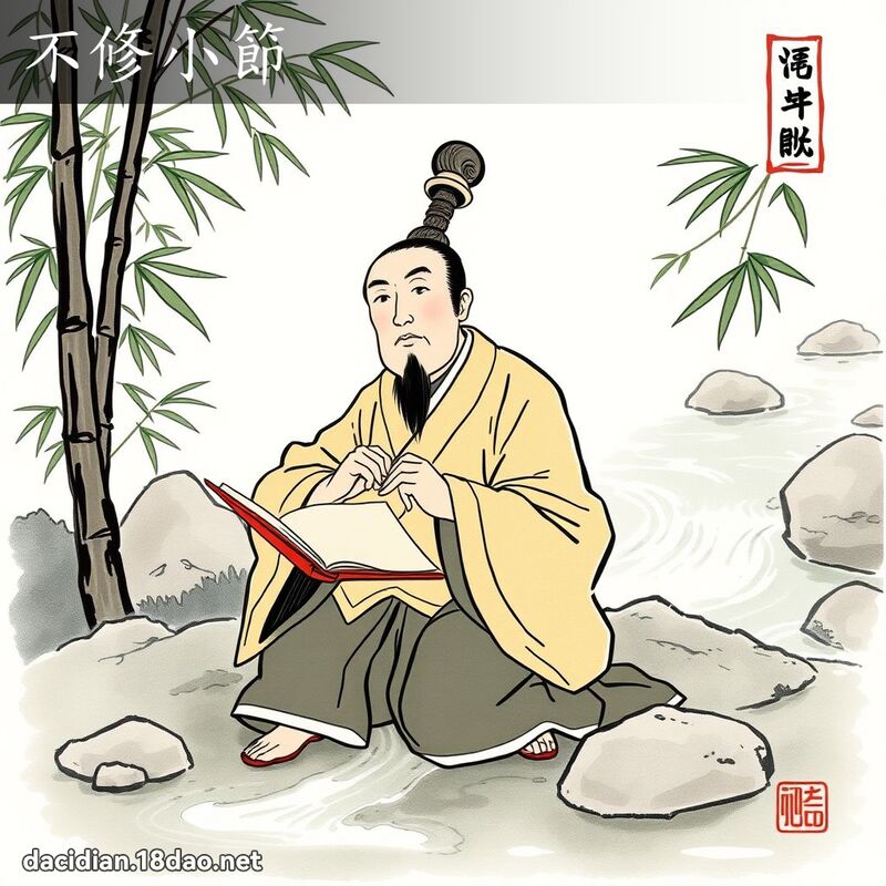 不修小节 配图
