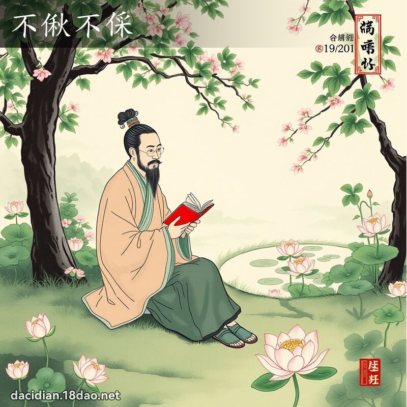 不偢不倸 配图