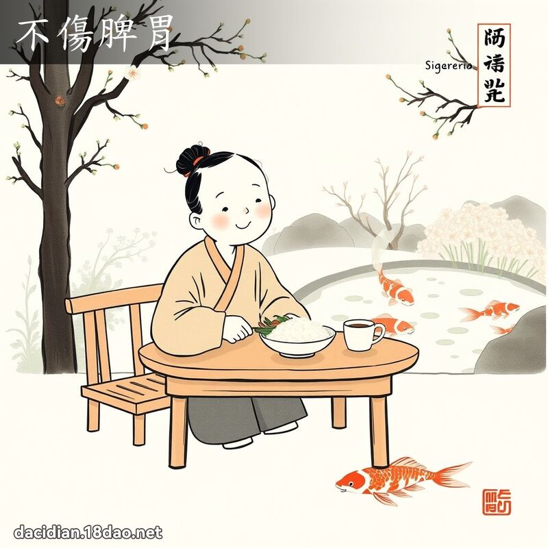 不伤脾胃 配图