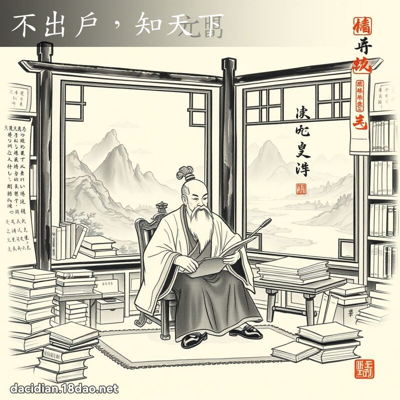 不出户,知天下 配图