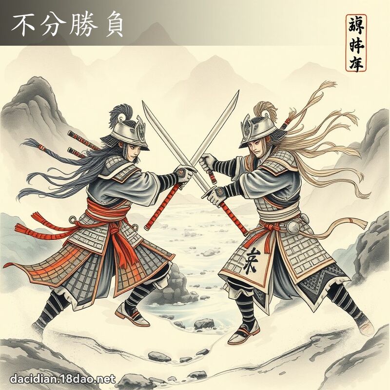 不分胜负 配图