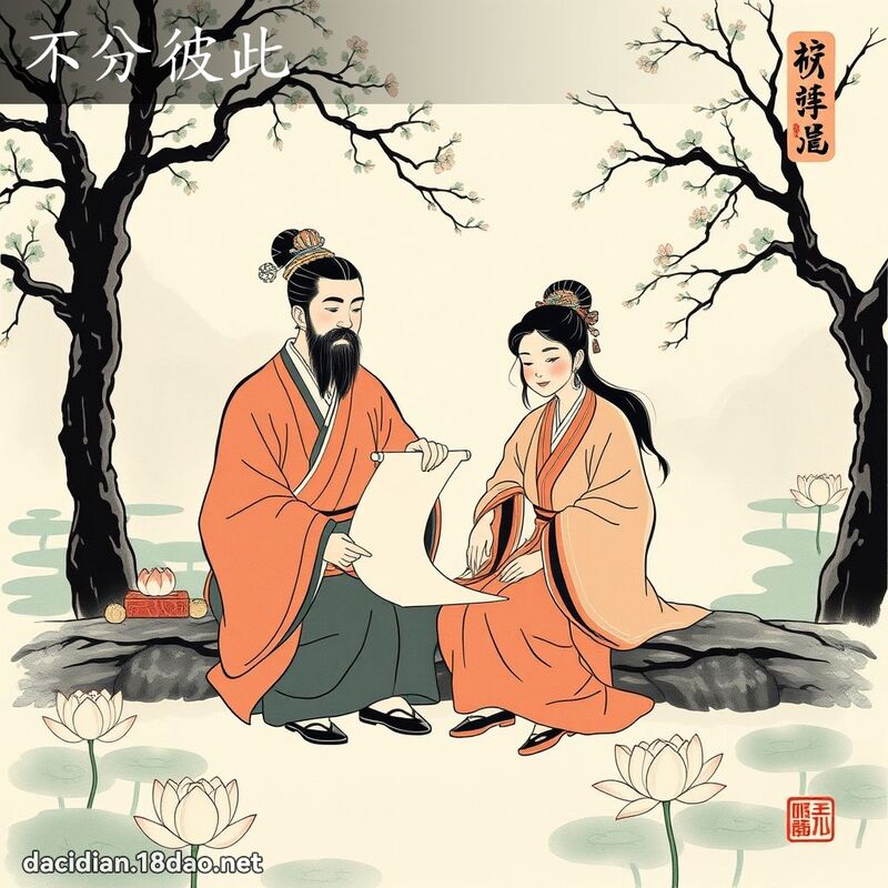不分彼此 配图
