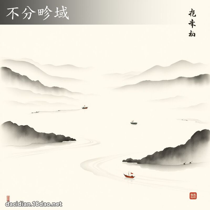 不分畛域 配图