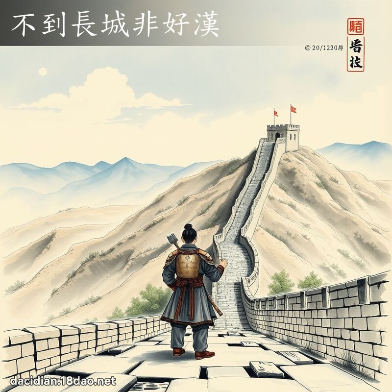 不到长城非好汉 配图