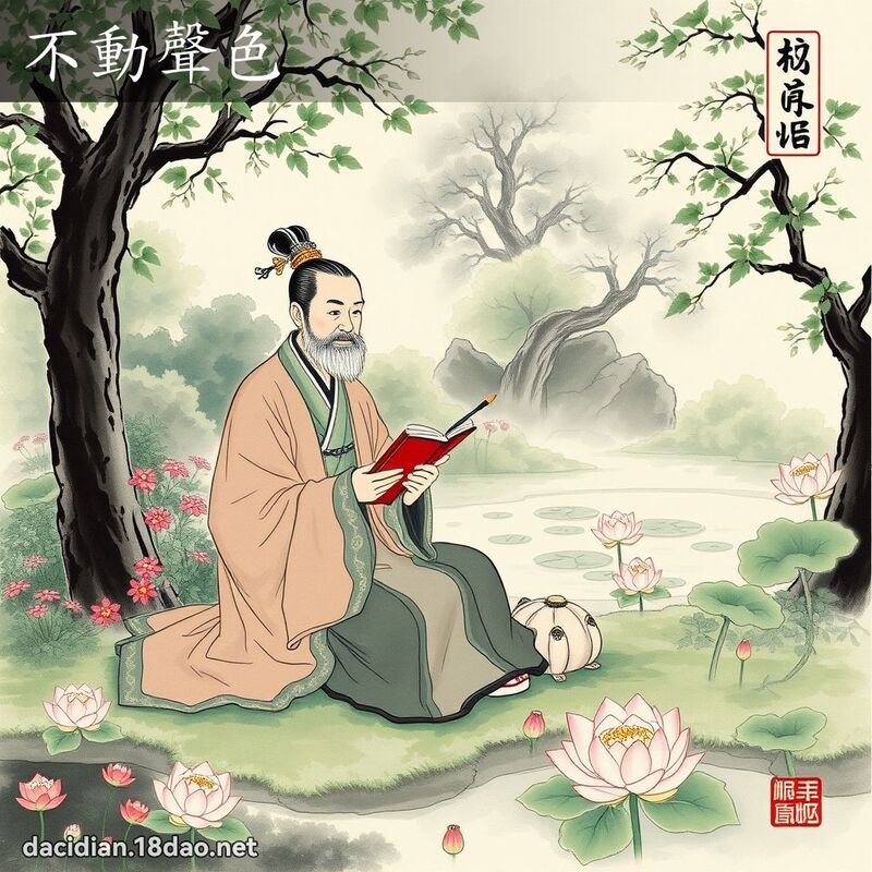 不动声色 配图