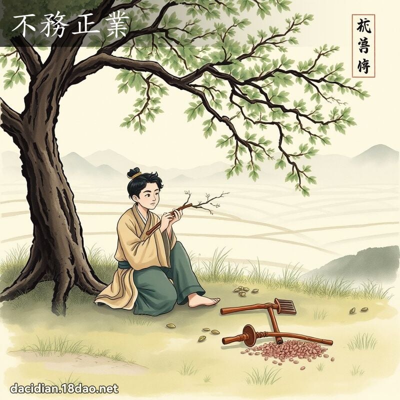 不务正业 配图