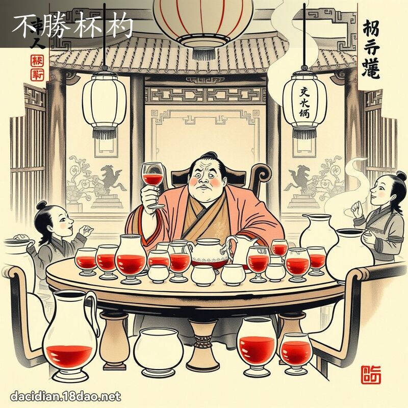 不胜杯杓 配图