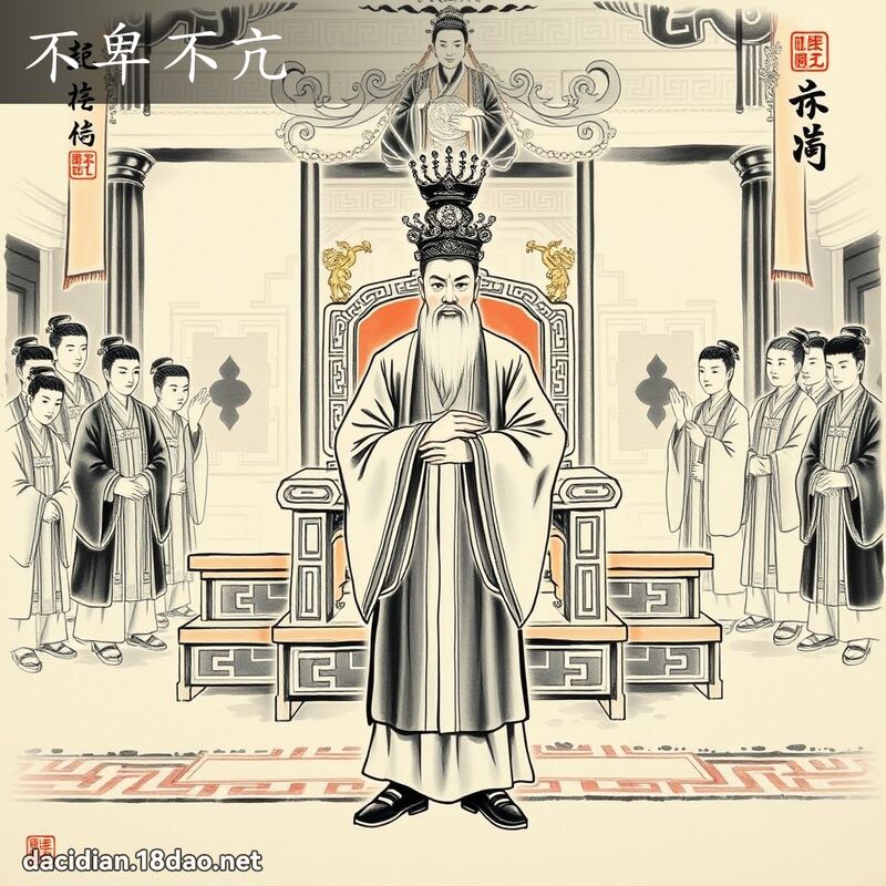 不卑不亢 配图