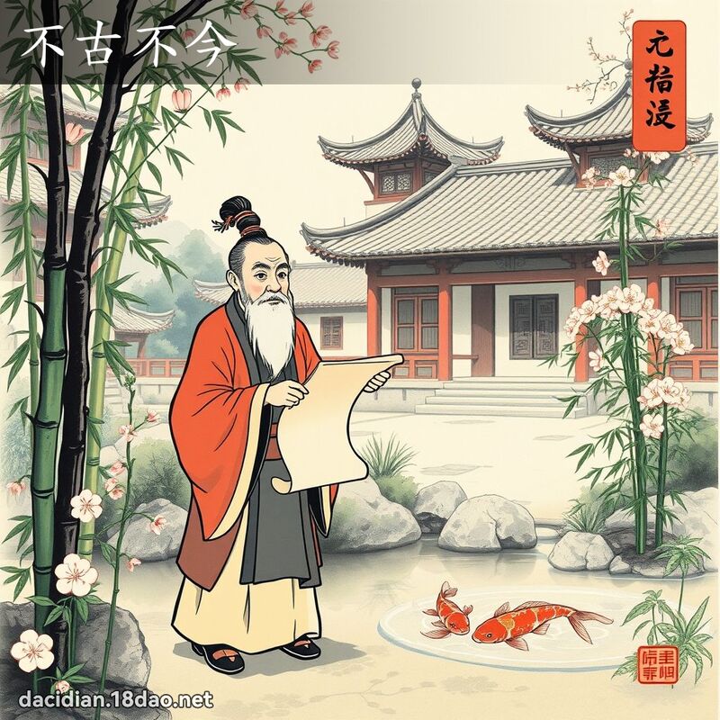 不古不今 配图