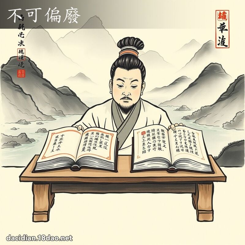 不可偏废 配图