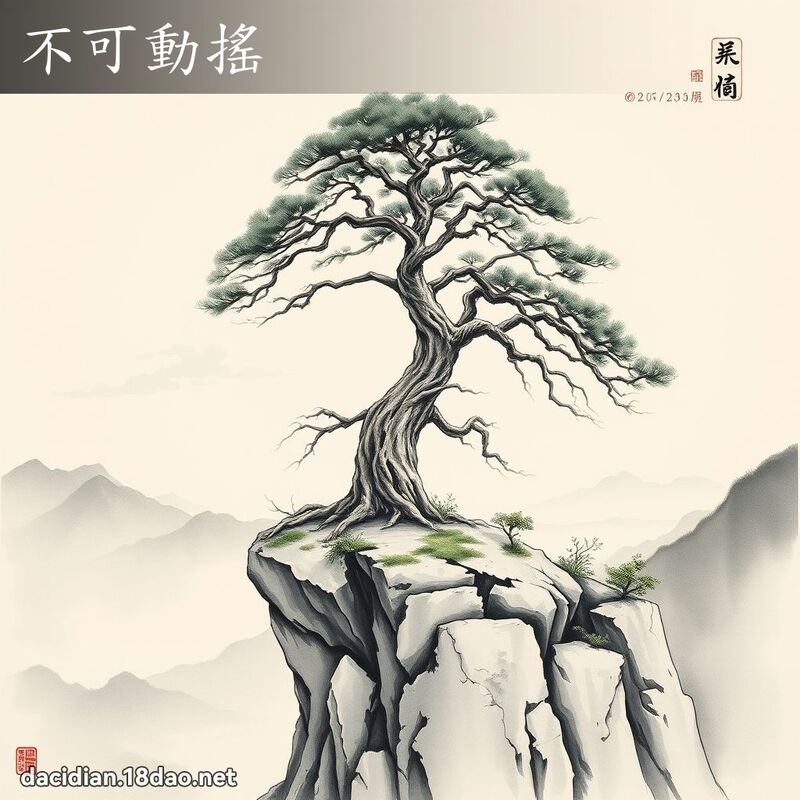 不可动摇 配图