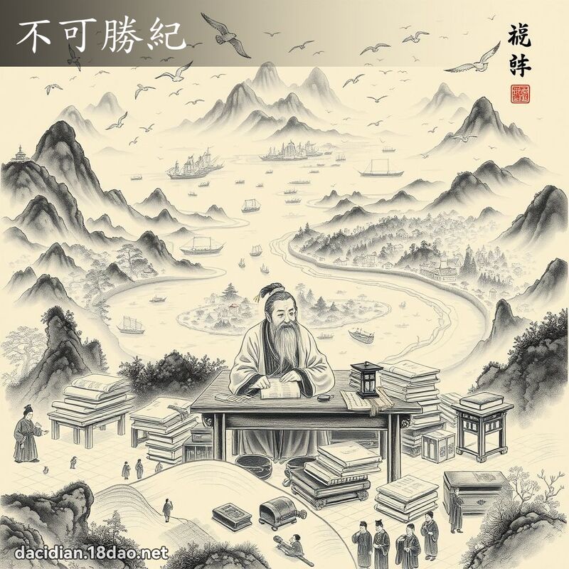 不可胜纪 配图