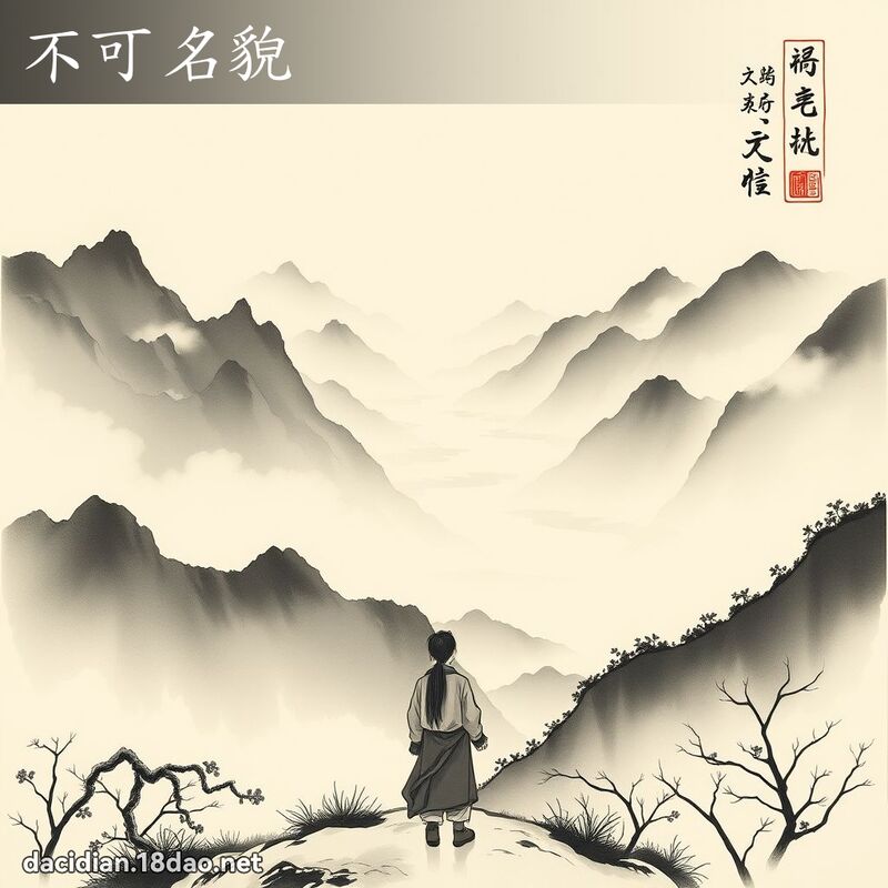 不可名貌 配图
