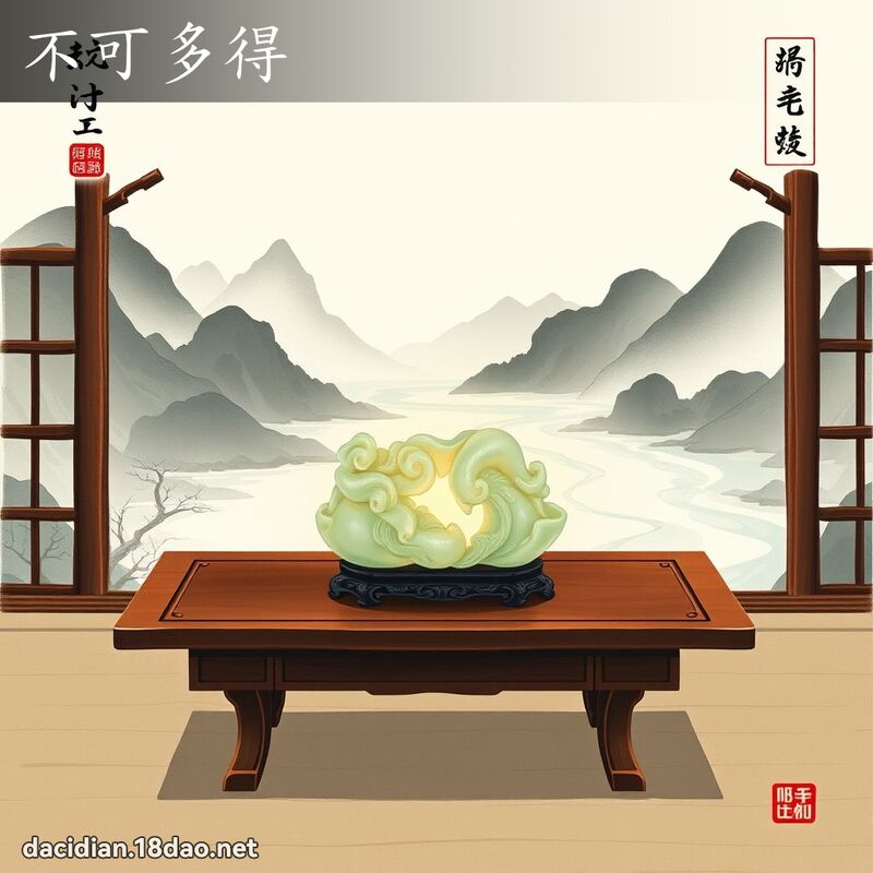 不可多得 配图