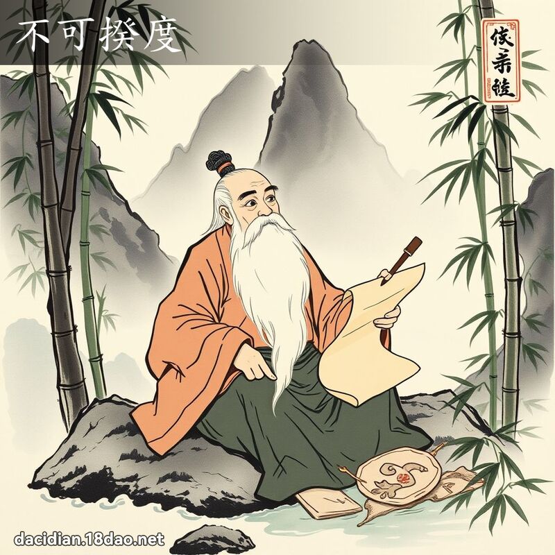 不可揆度 配图