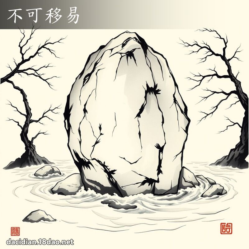 不可移易 配图