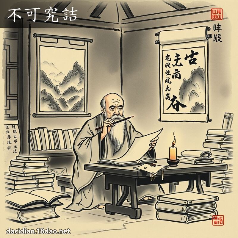 不可究詰 配图