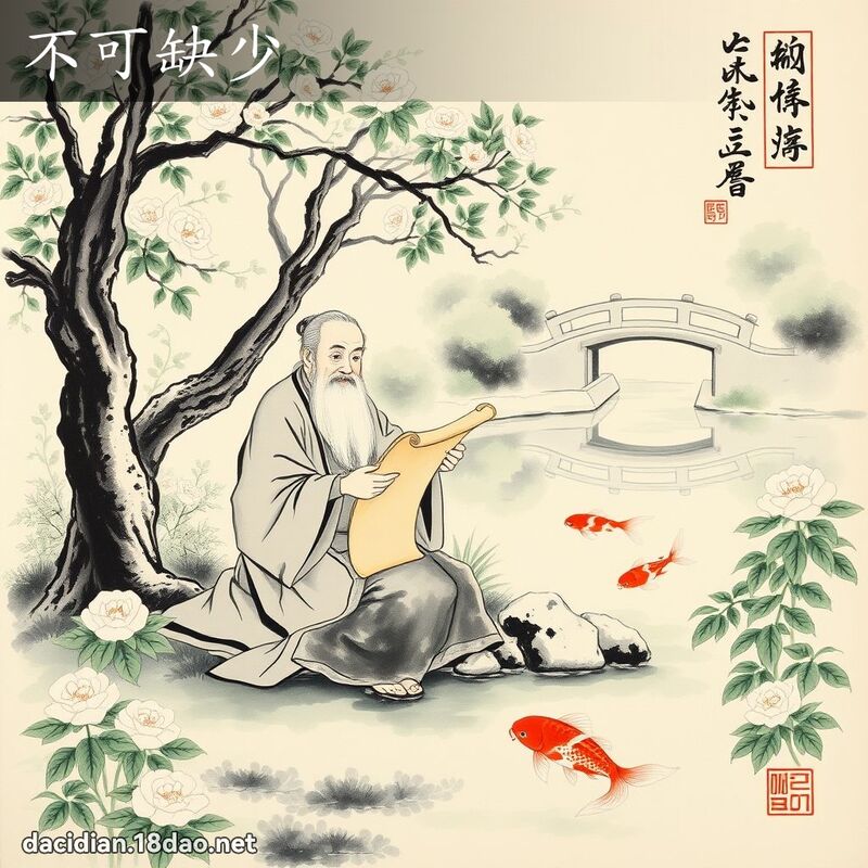 不可缺少 配图