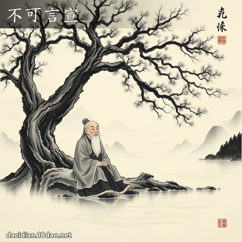 不可言宣 配图