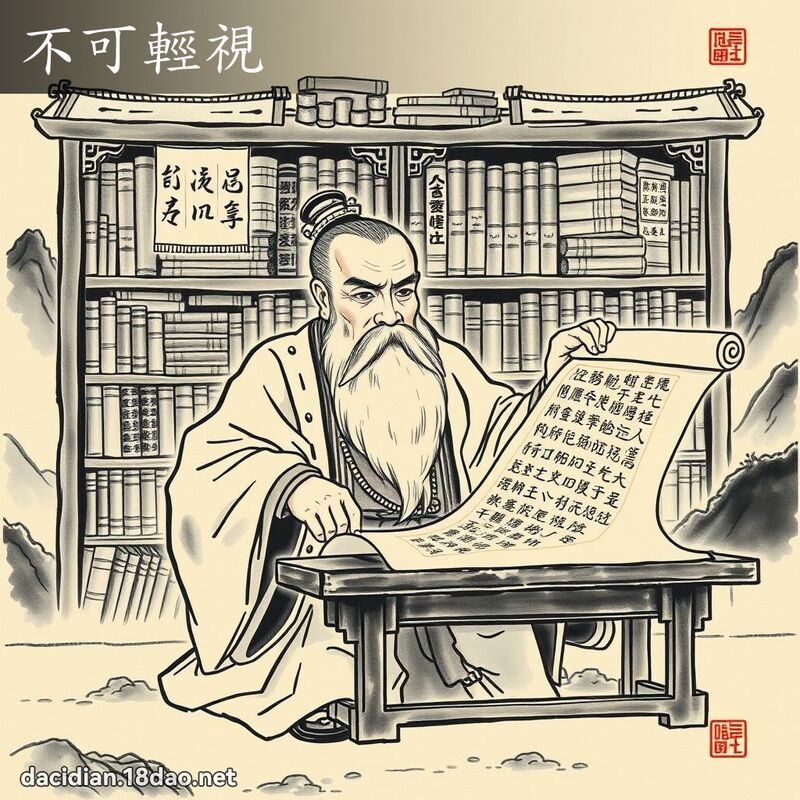 不可轻视 配图