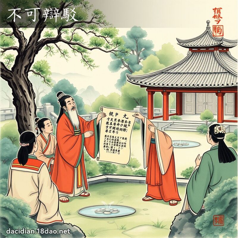 不可辩驳 配图