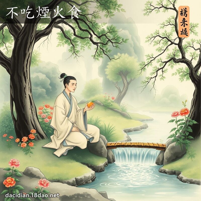 不吃烟火食 配图