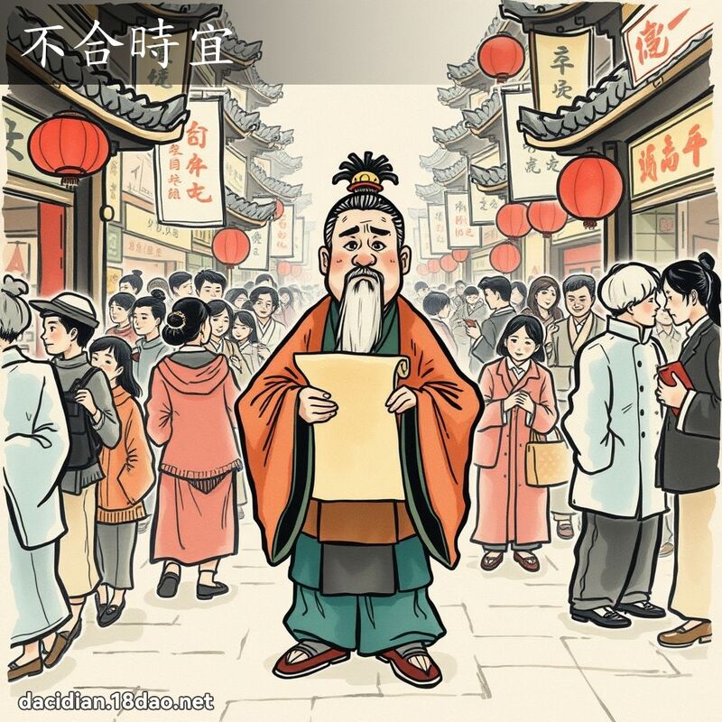 不合时宜 配图