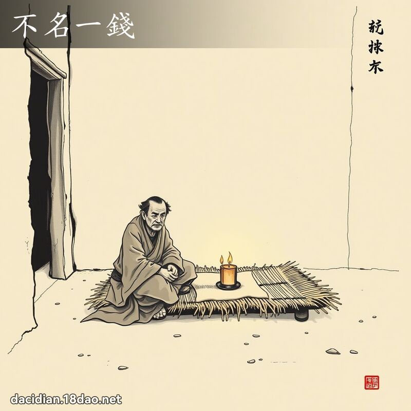 不名一钱 配图