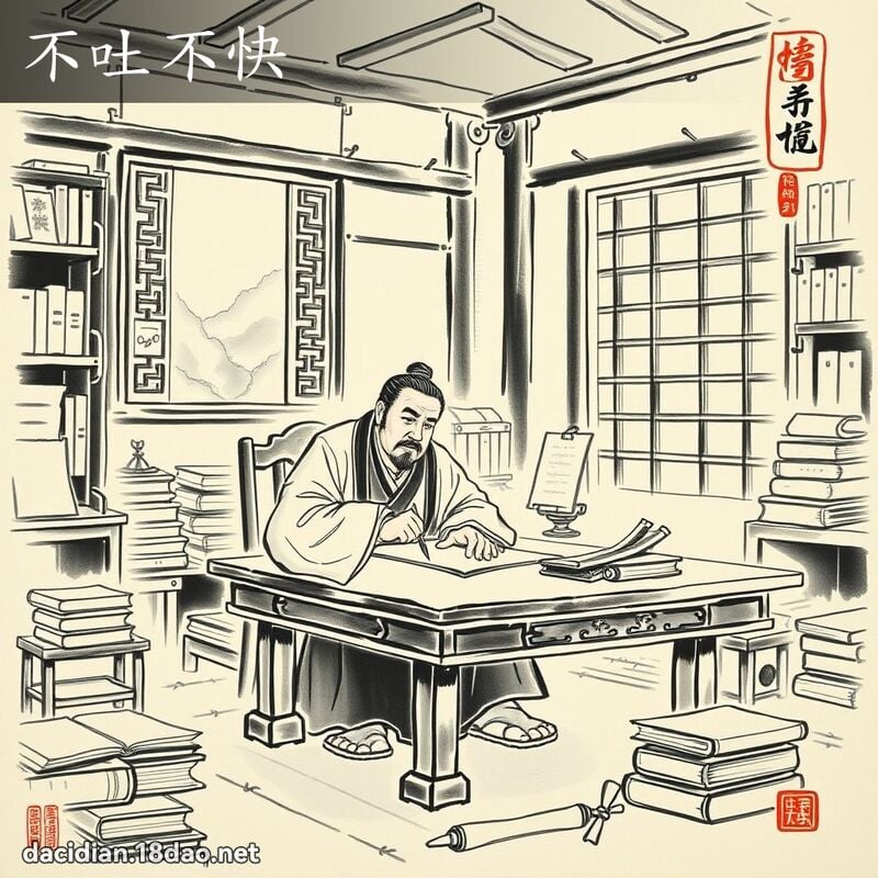 不吐不快 配图