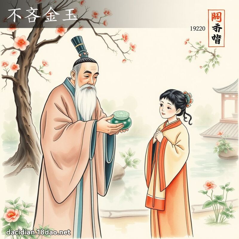 不吝金玉 配图
