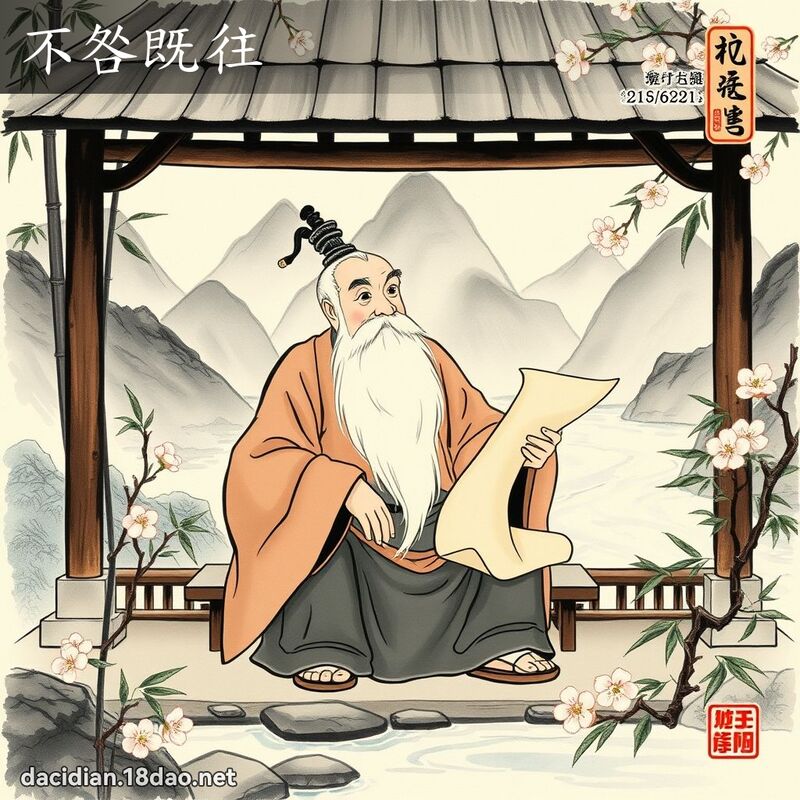 不咎既往 配图