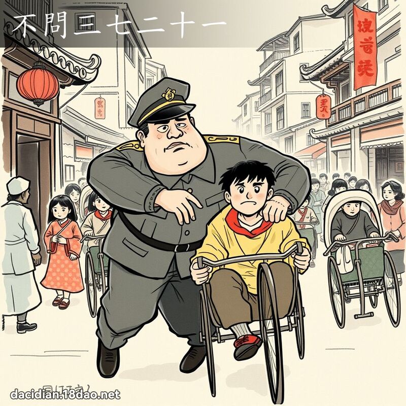 不问三七二十一 配图