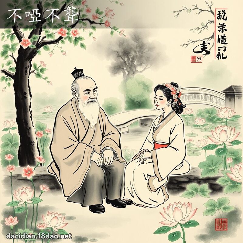 不哑不聋 配图