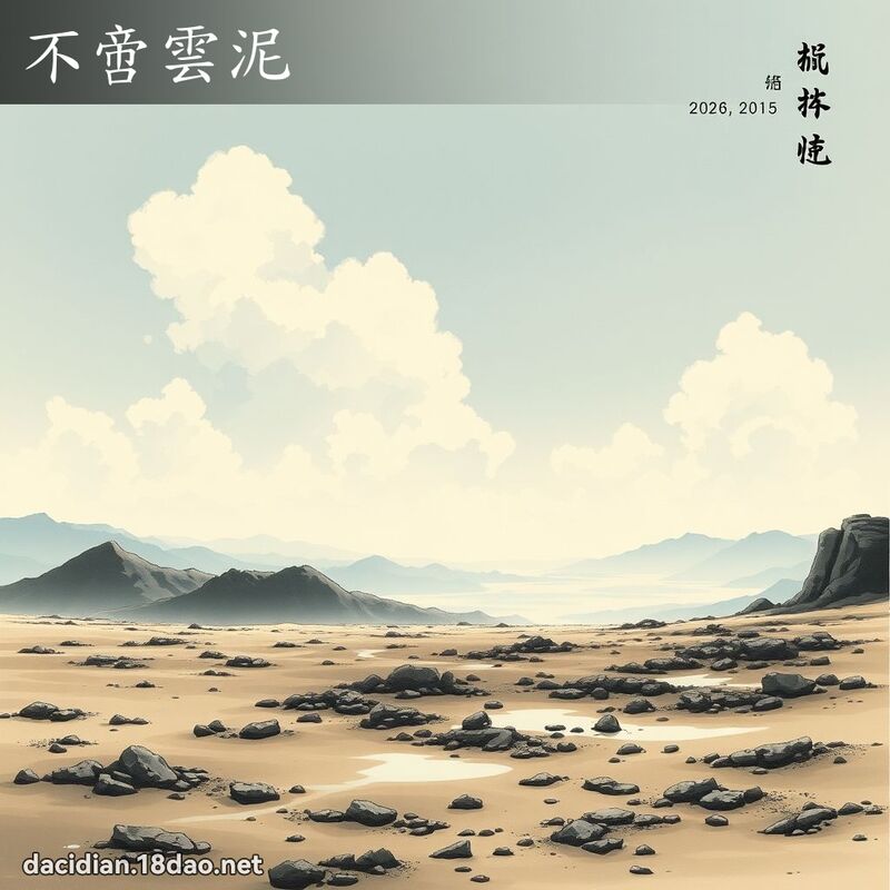 不啻云泥 配图