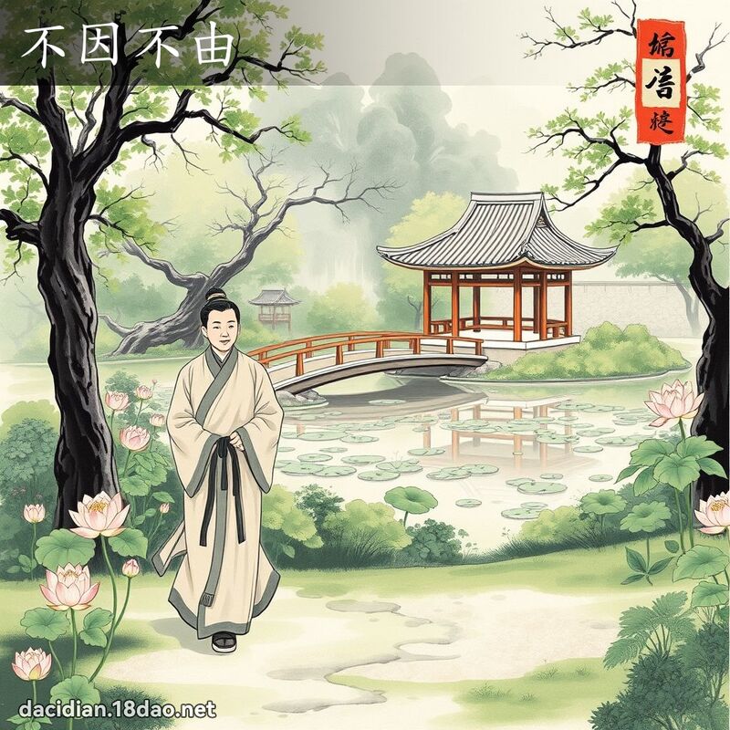 不因不由 配图