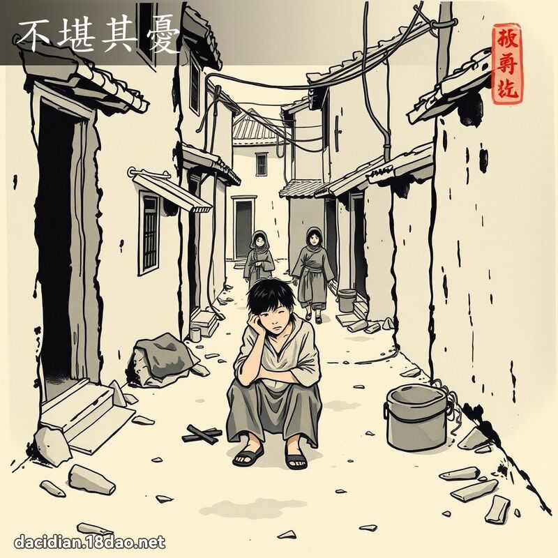 不堪其忧 配图