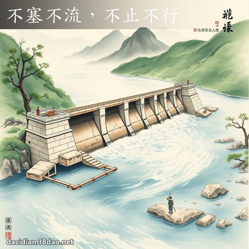 不塞不流,不止不行 配图