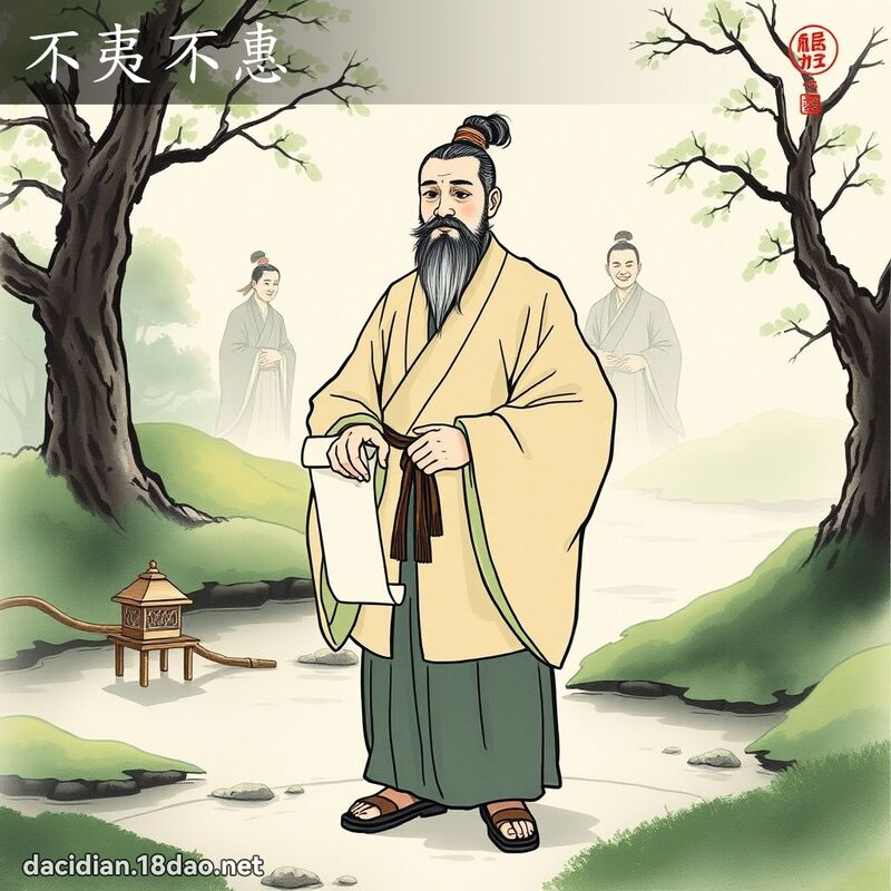 不夷不惠 配图