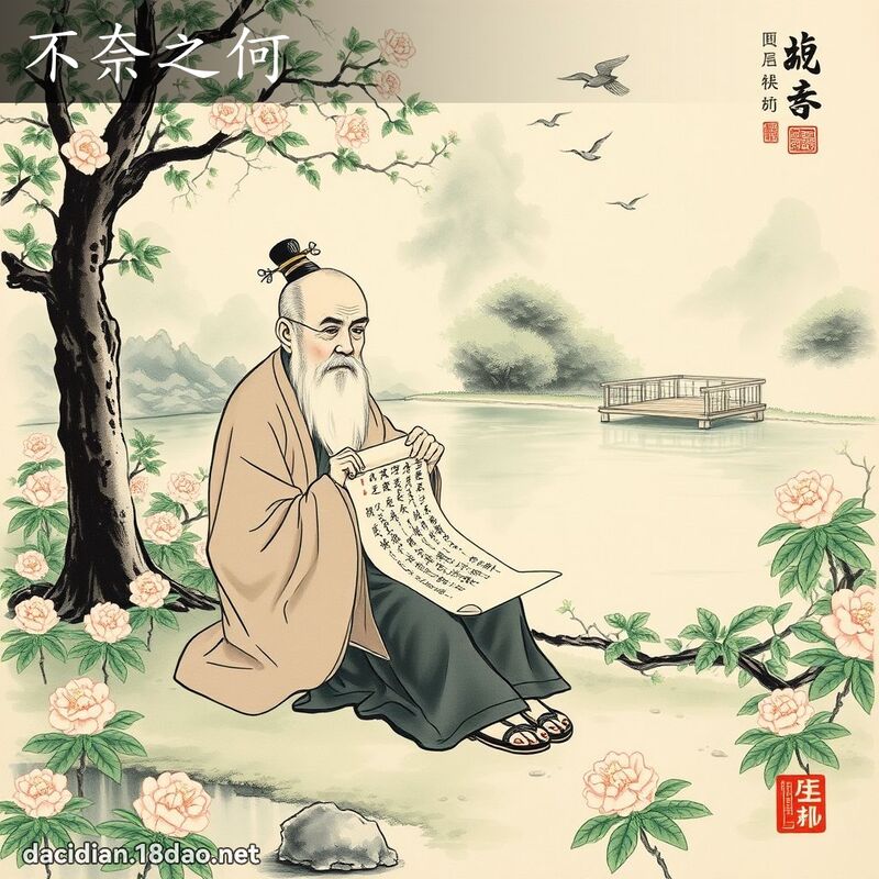 不奈之何 配图
