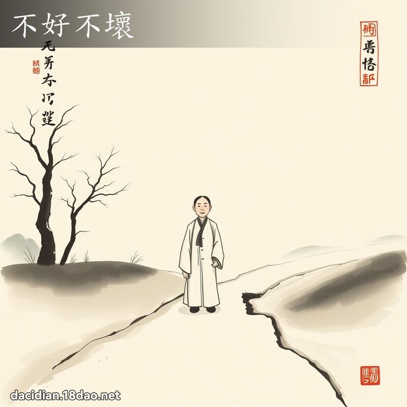 不好不坏 配图