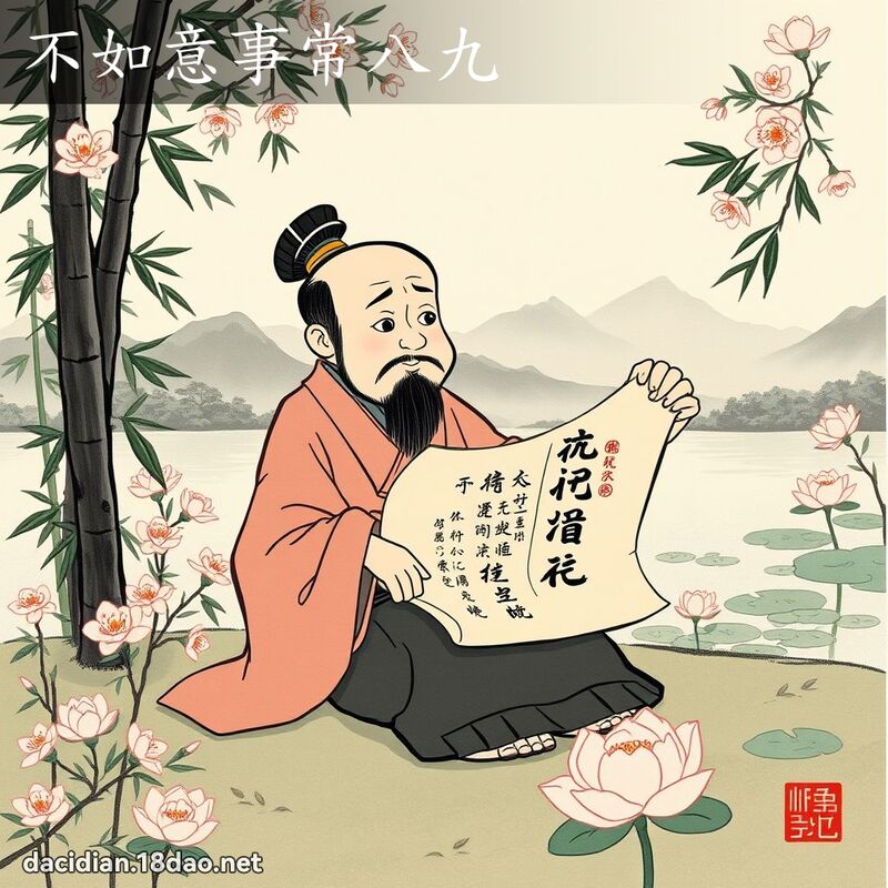 不如意事常八九 配图