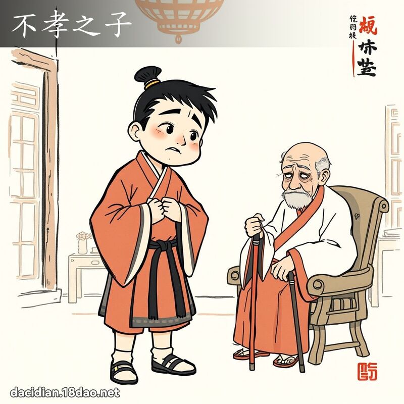 不孝之子 配图