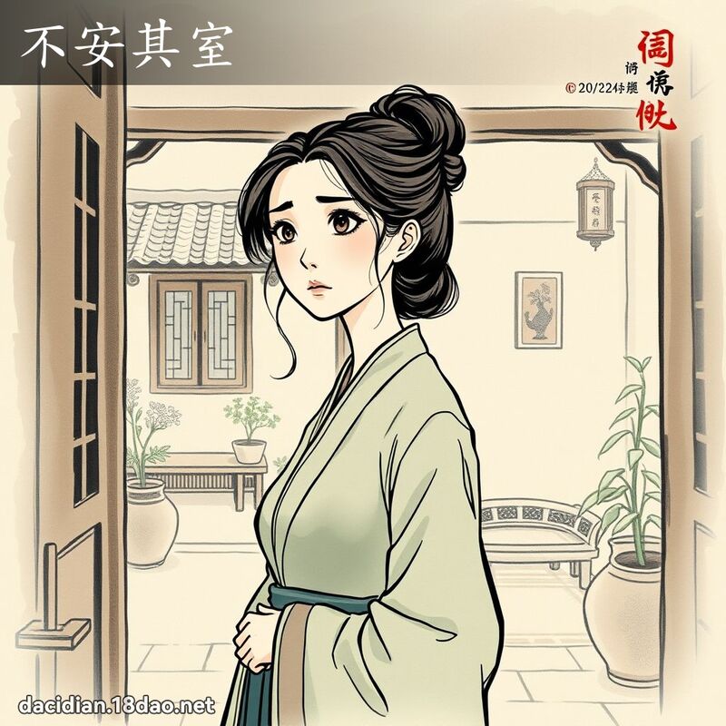 不安其室 配图