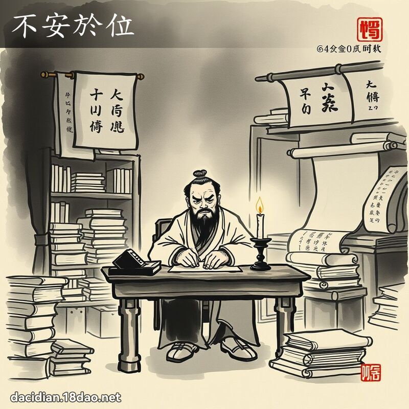 不安於位 配图
